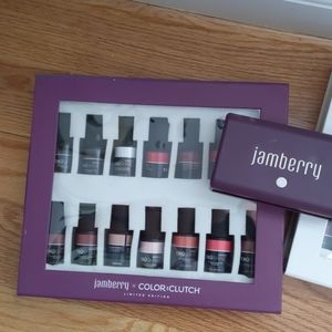 Jamberry TruShine with lamp + color clutch cases